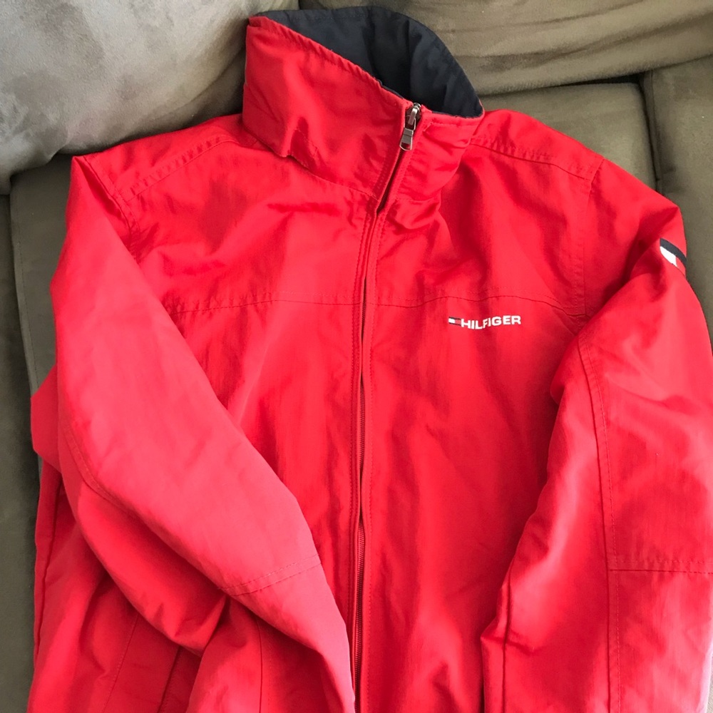 Tommy Hilfiger wind breaker rain jacket